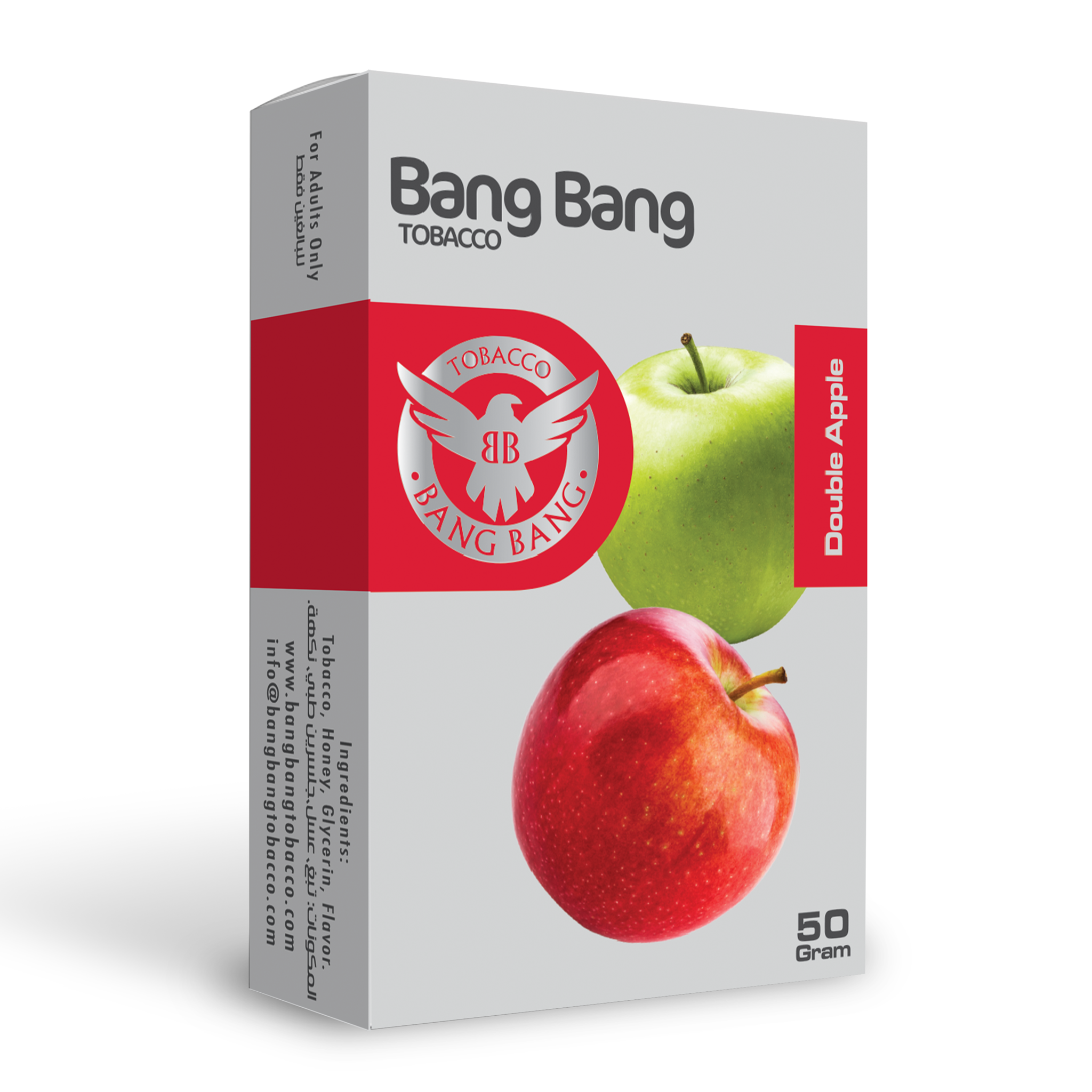 シーシャフレーバー｜Double Apple 50g – Bang Bang – NEWEMO SHISHA
