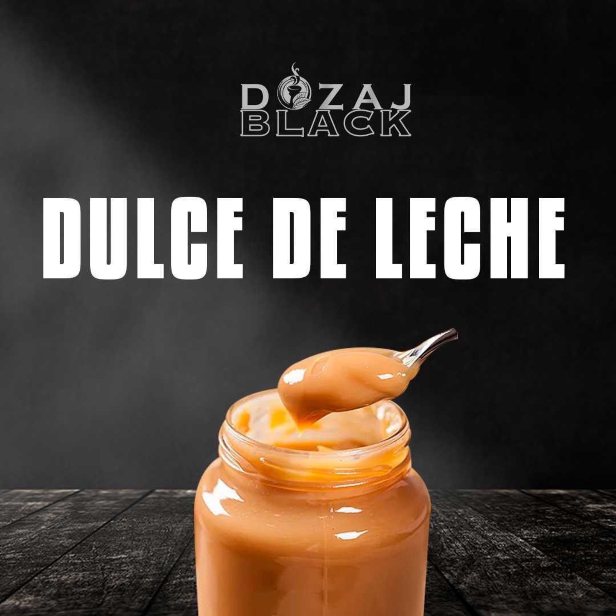 シーシャフレーバー｜DULCE DE LECHE 100g – DOZAJ BLACK – NEWEMO SHISHA