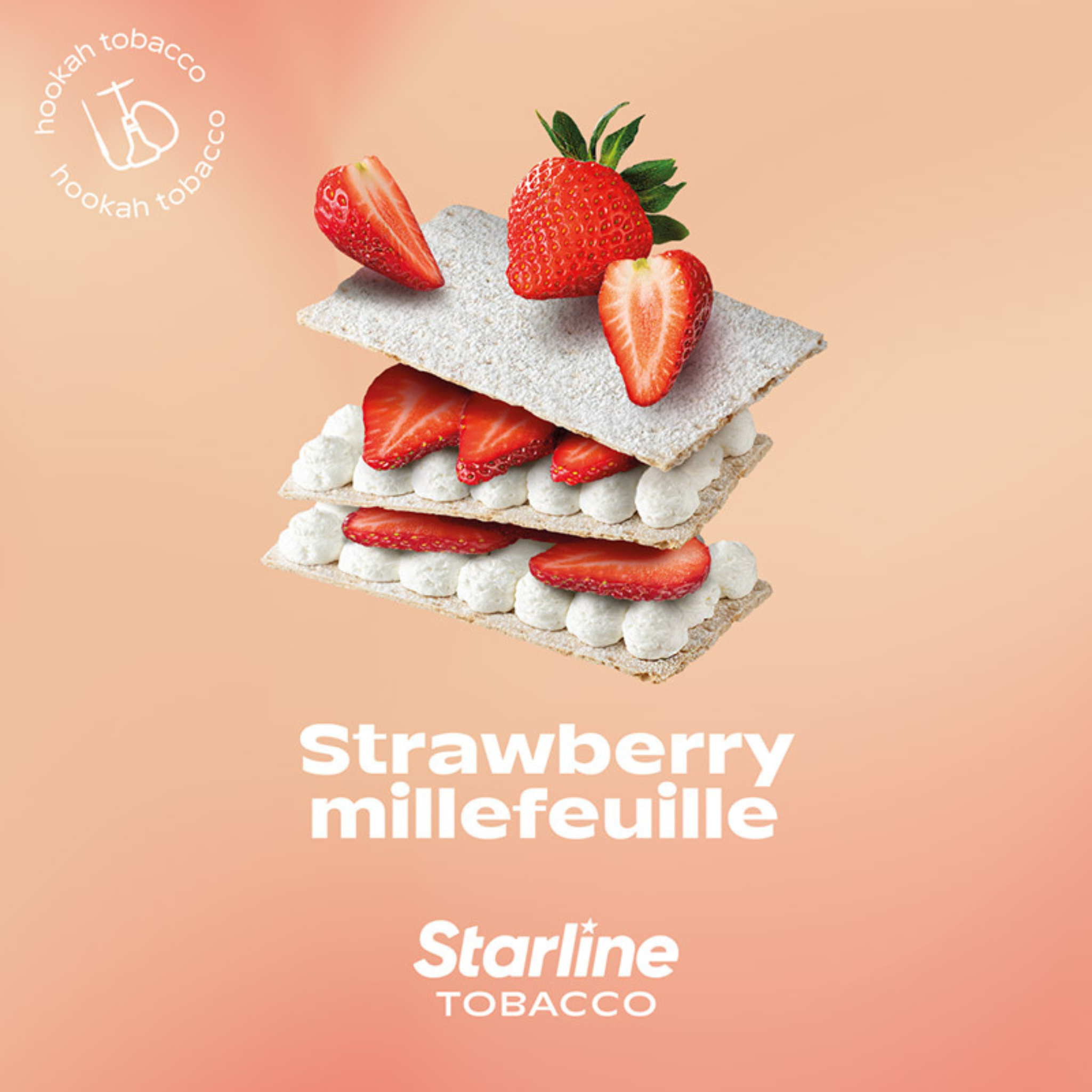 シーシャフレーバー｜Strawberry millefeuille 50g – Starline 
