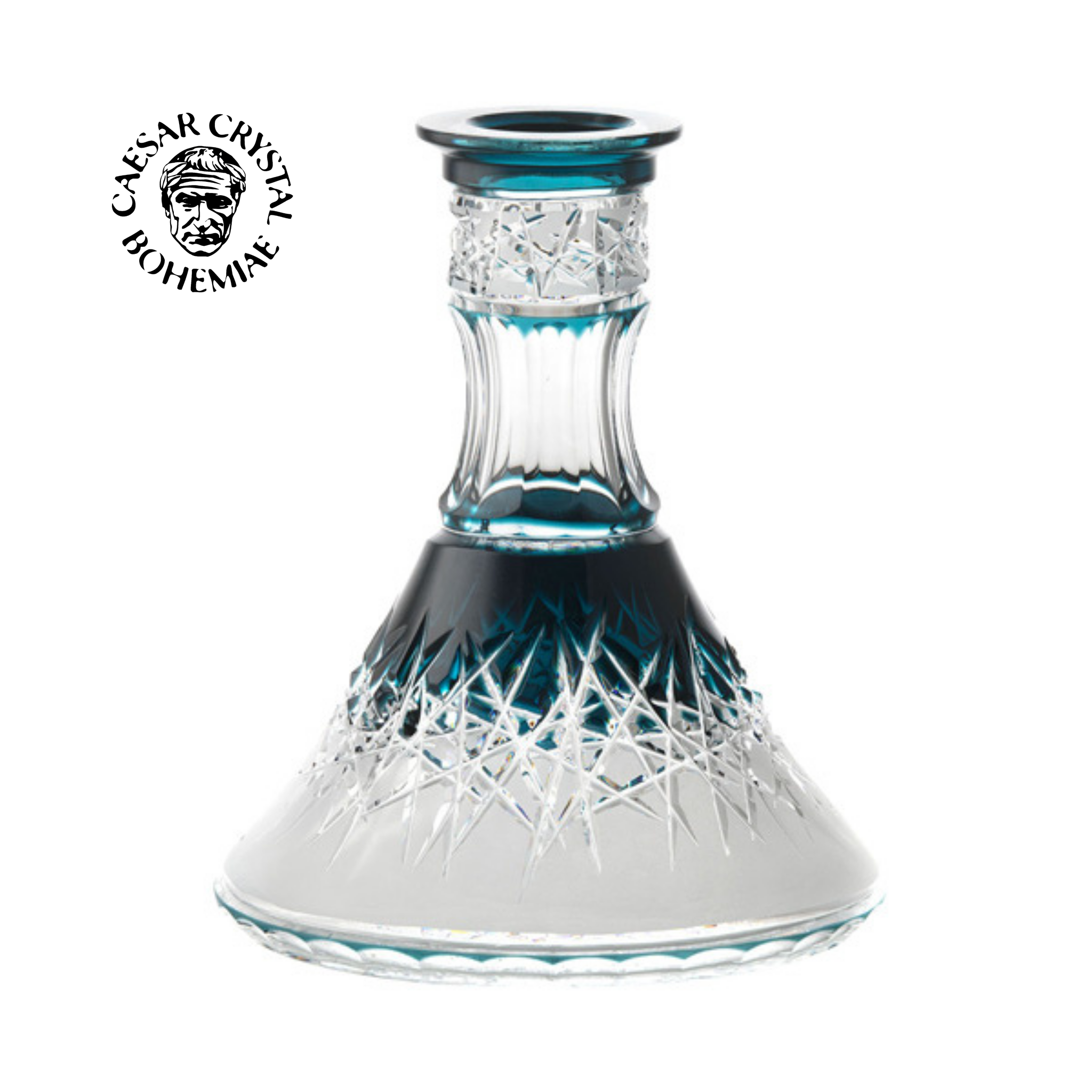 CAESAR CRYSTAL BOHEMIAE 花瓶 フラワーベース o-163 CAESAR CRYSTAL