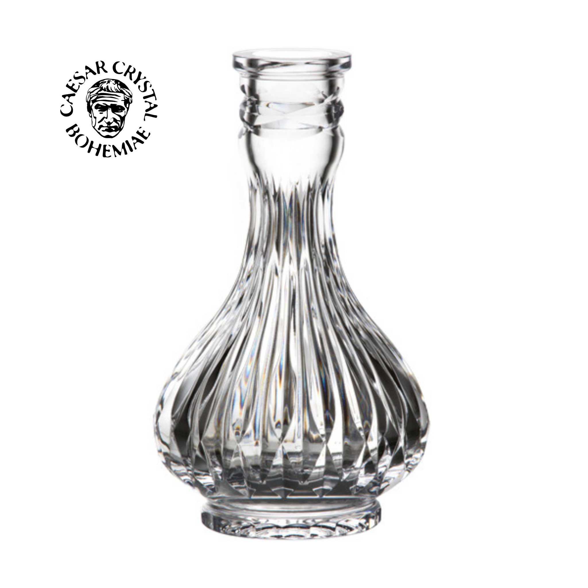 シーシャ ベースボトル｜Hookah base Queen【Clear】– CAESAR CRYSTAL