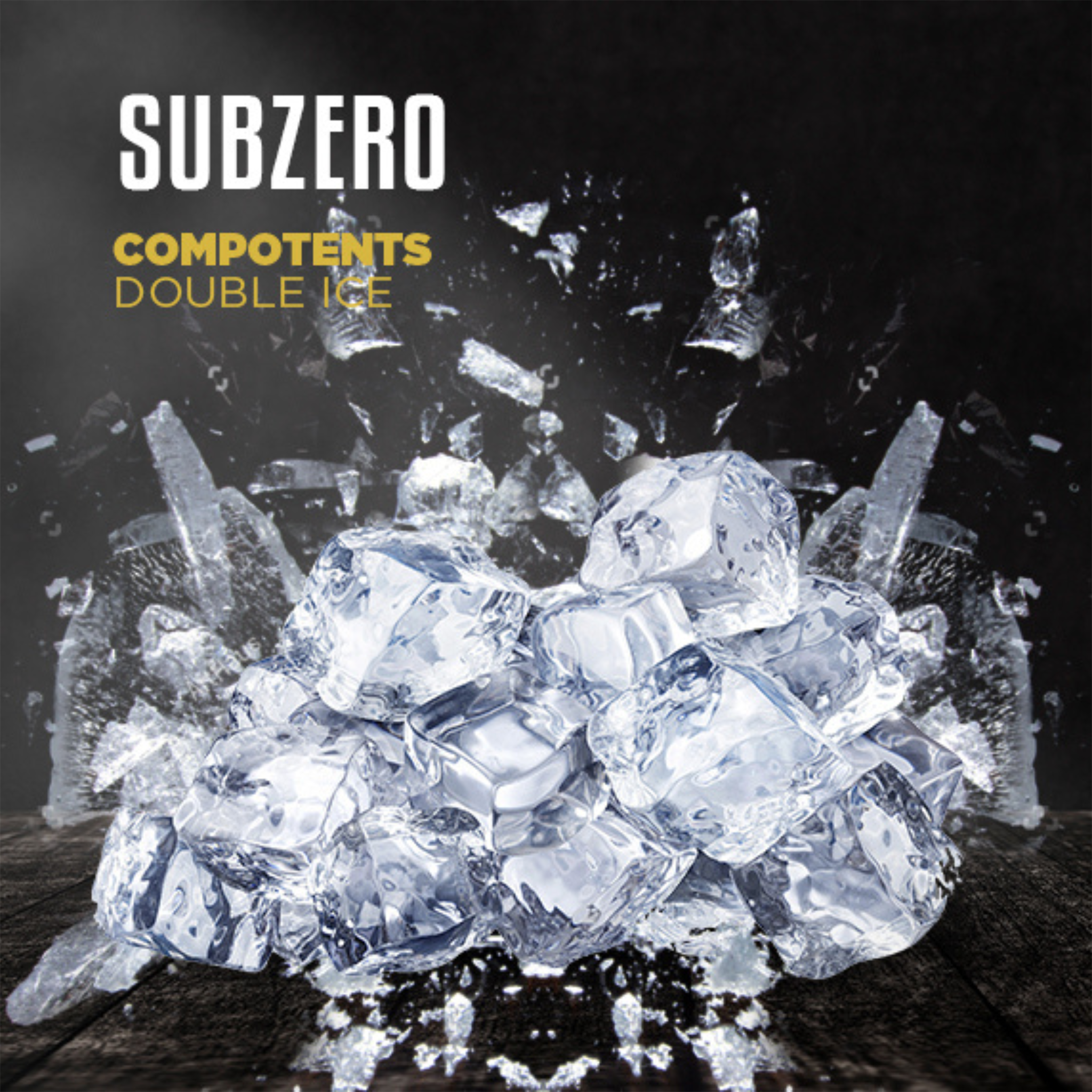 シーシャフレーバー｜SUBZERO 100g – DOZAJ BLACK – NEWEMO SHISHA