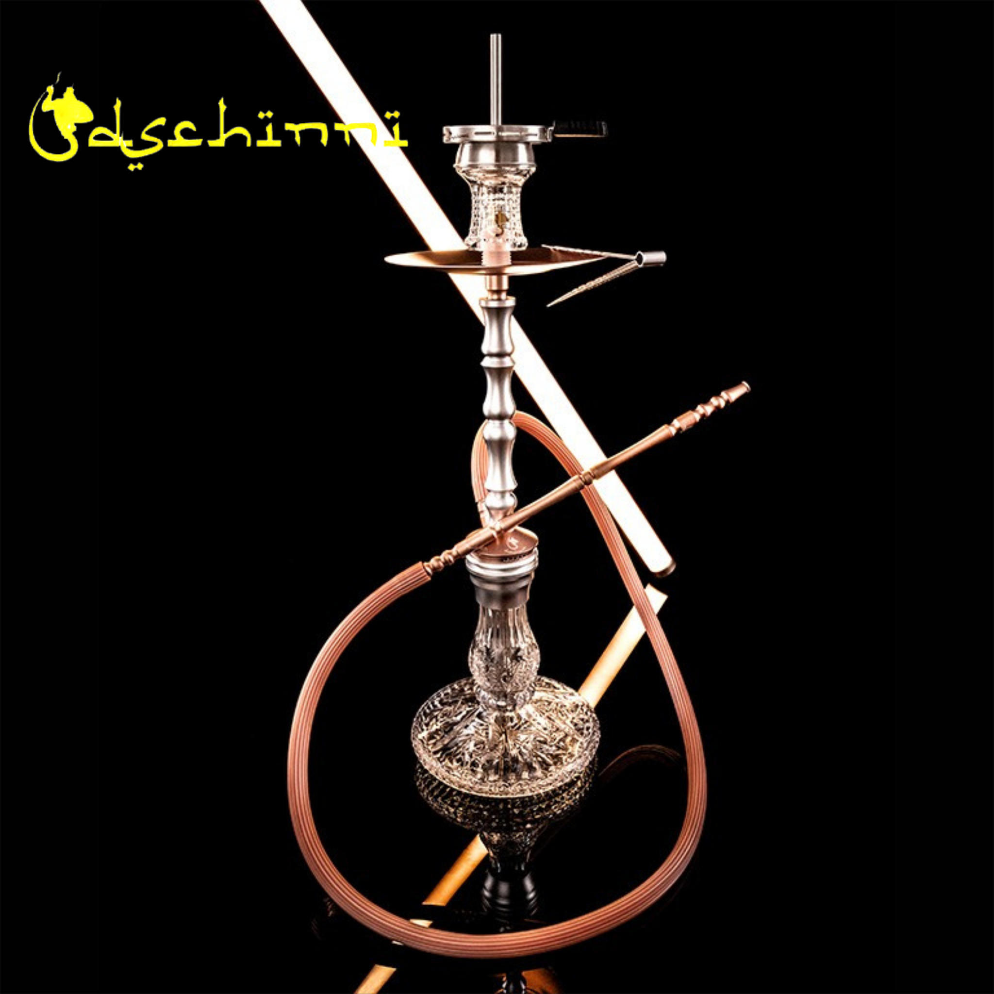 シーシャパイプ本体｜ROXX【ローズゴールド】– Dschinni Shisha