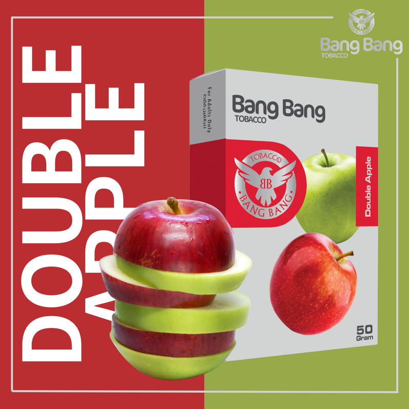 シーシャフレーバー｜Double Apple 50g – Bang Bang – NEWEMO SHISHA