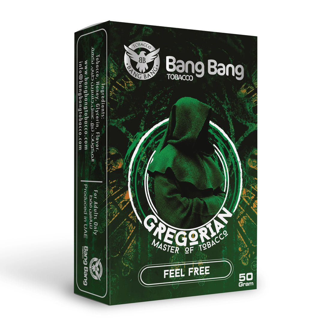 シーシャフレーバー｜【Gregorian】Feel Free 50g – Bang Bang