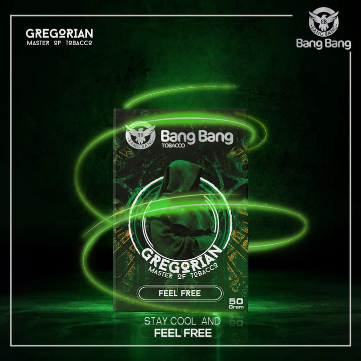 シーシャフレーバー｜【Gregorian】Feel Free 50g – Bang Bang