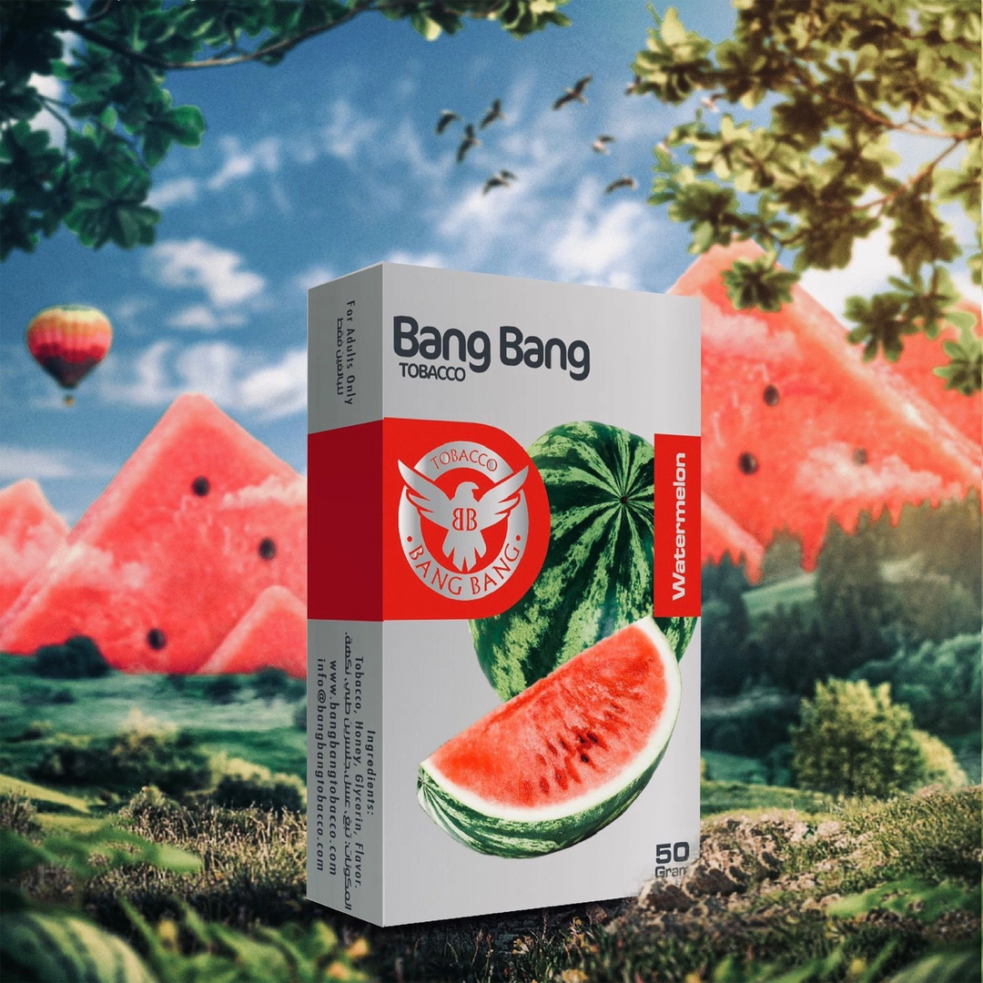 シーシャフレーバー｜Watermelon 50g – Bang Bang – NEWEMO SHISHA