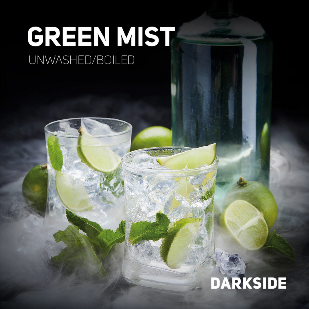 シーシャフレーバー｜GREEN MIST 100g – DARKSIDE – NEWEMO SHISHA