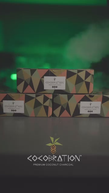 シーシャ 炭｜CUBE 27mm【ココナッツ炭】10kg – COCOBRATION – NEWEMO