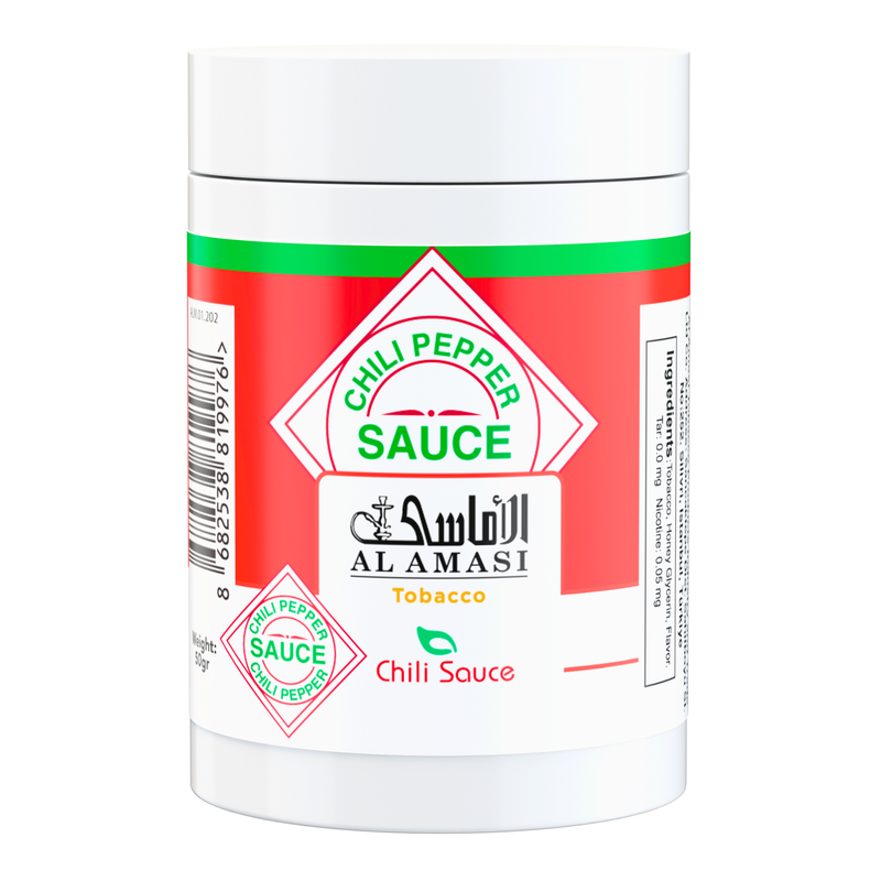 シーシャフレーバー｜Chili Sauce 50g – AL AMASI – NEWEMO SHISHA
