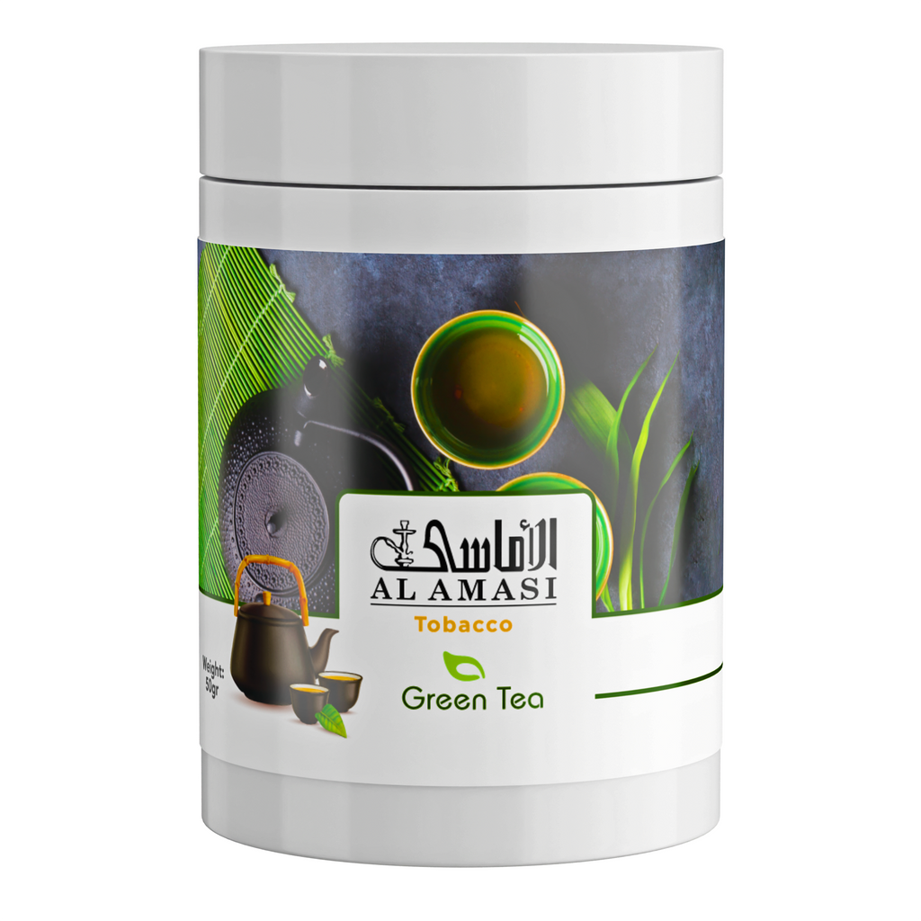シーシャフレーバー｜Green Tea 50g – AL AMASI – NEWEMO SHISHA