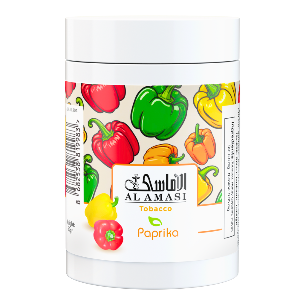 シーシャフレーバー｜Paprika 50g – AL AMASI – NEWEMO SHISHA