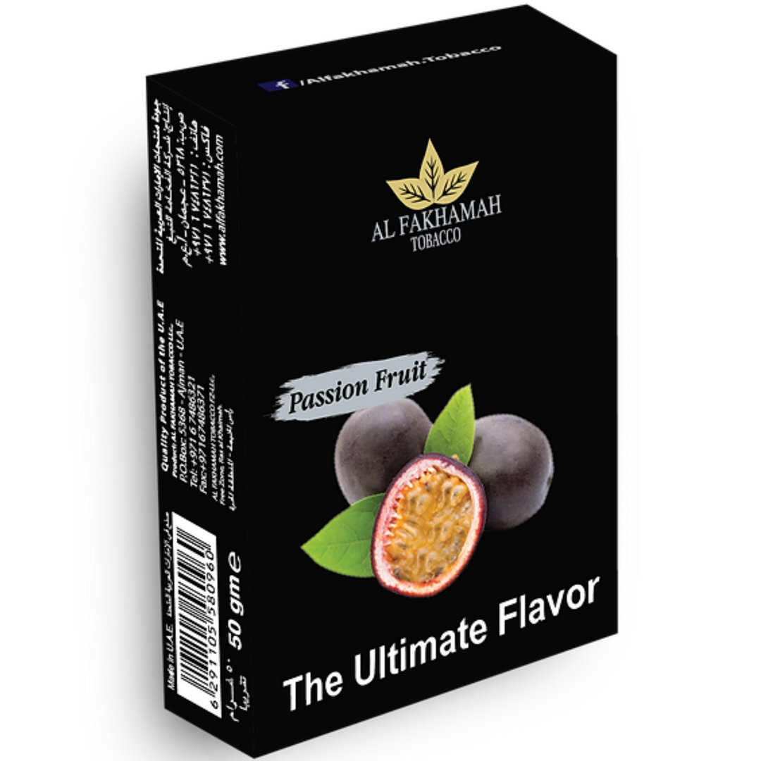 シーシャフレーバー｜Passion Fruit 50g – AL FAKHAMAH – NEWEMO SHISHA