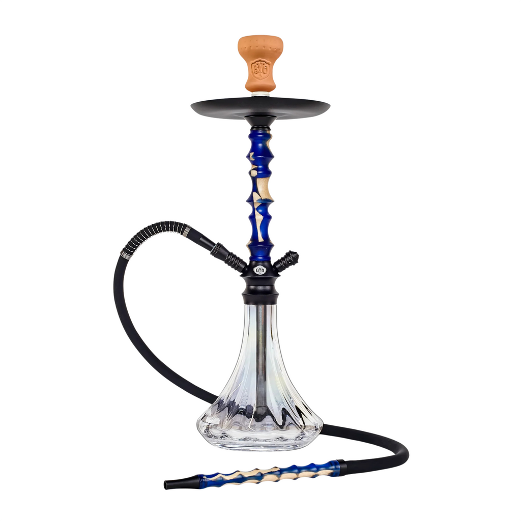 【希少シーシャパイプ】NAYB Hookah【美品】 シーシャパイプ本体｜Zilla Blue【木製パイプ】– Amira & BYO