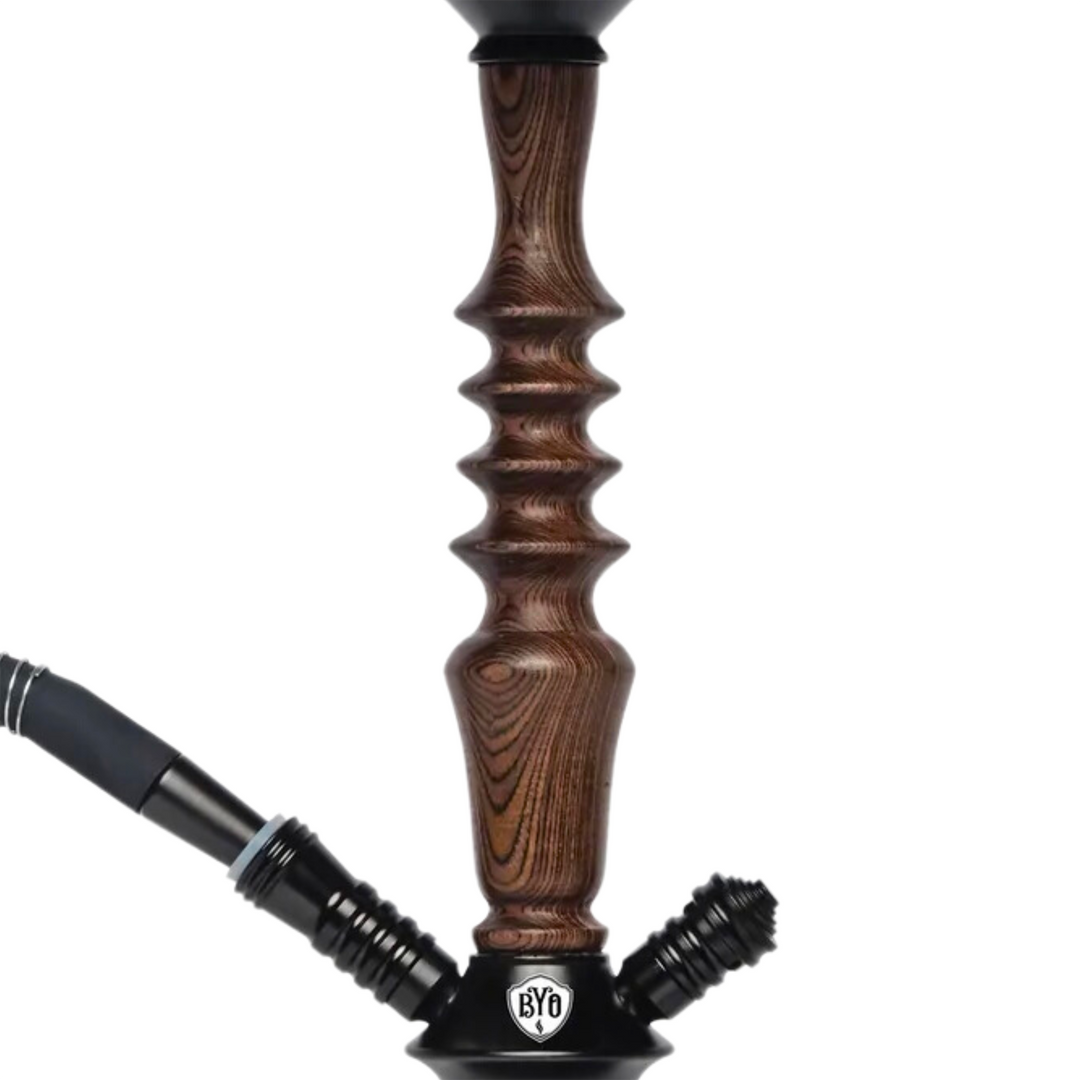 【希少シーシャパイプ】NAYB Hookah【美品】 シーシャパイプ本体|Saki Black【木製パイプ】– Amira & BYO