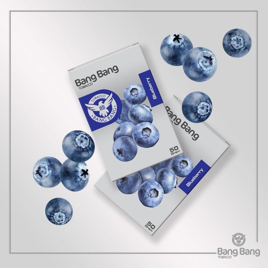 シーシャフレーバー｜Blueberry 50g – Bang Bang – NEWEMO SHISHA