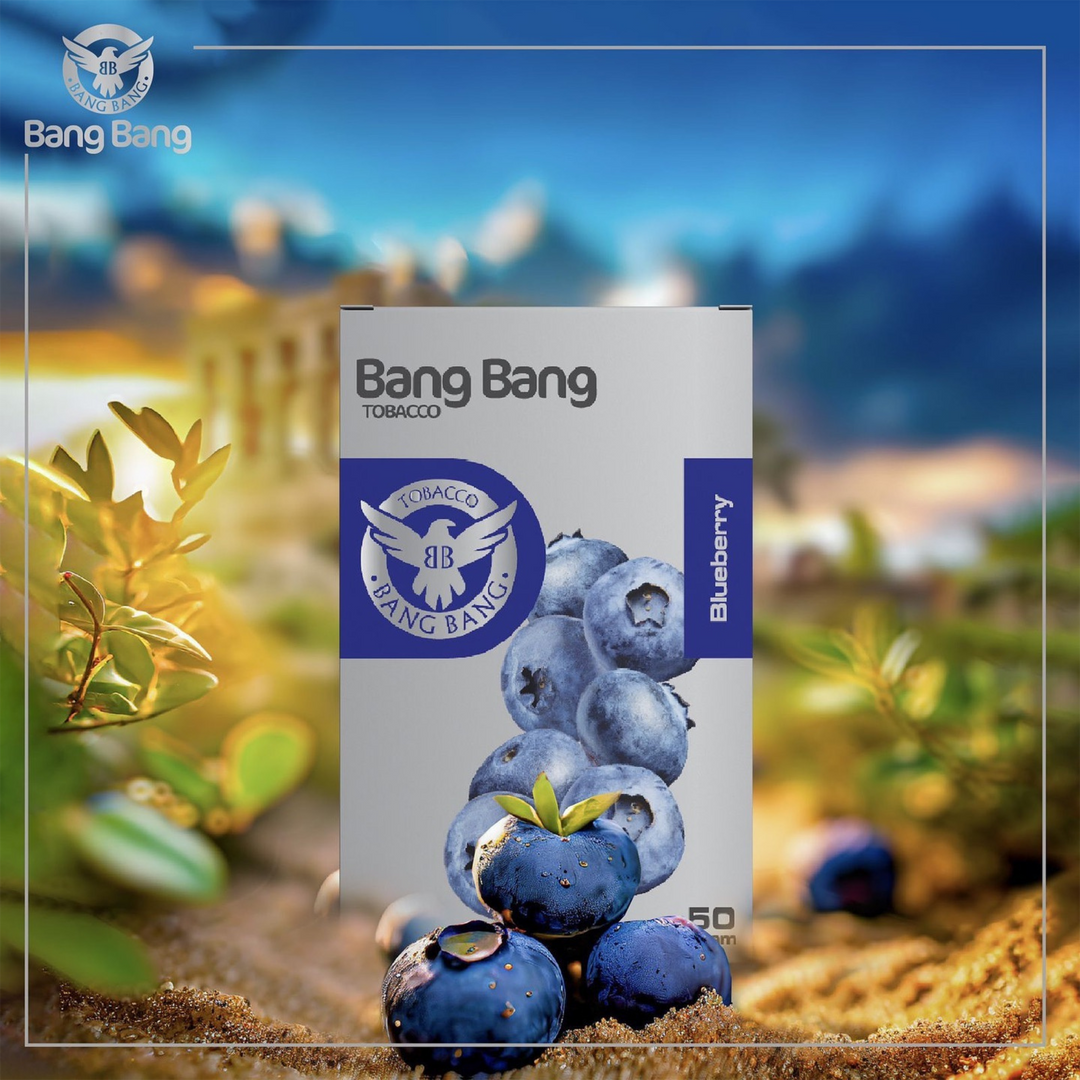 シーシャフレーバー｜Blueberry 50g – Bang Bang – NEWEMO SHISHA