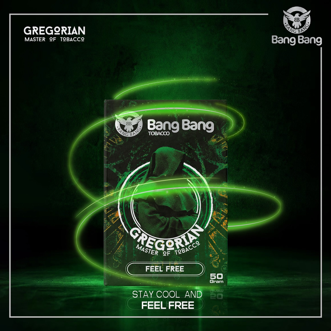 シーシャフレーバー｜【Gregorian】Feel Free 50g – Bang Bang