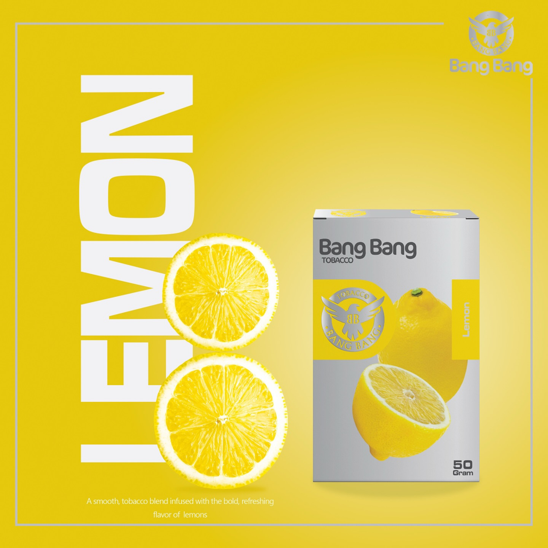 シーシャフレーバー｜Lemon 50g – Bang Bang – NEWEMO SHISHA