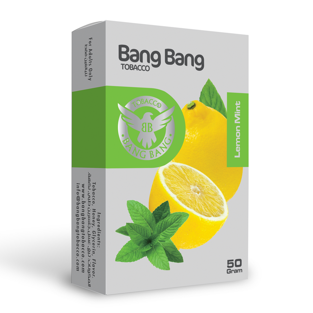 シーシャフレーバー|Lemon Mint 50g – Bang Bang – NEWEMO SHISHA シーシャフレーバー|Lemon Mint 50g – Bang Bang – NEWEMO SHISHA