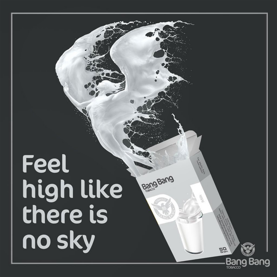 シーシャフレーバー｜Milk 50g – Bang Bang – NEWEMO SHISHA