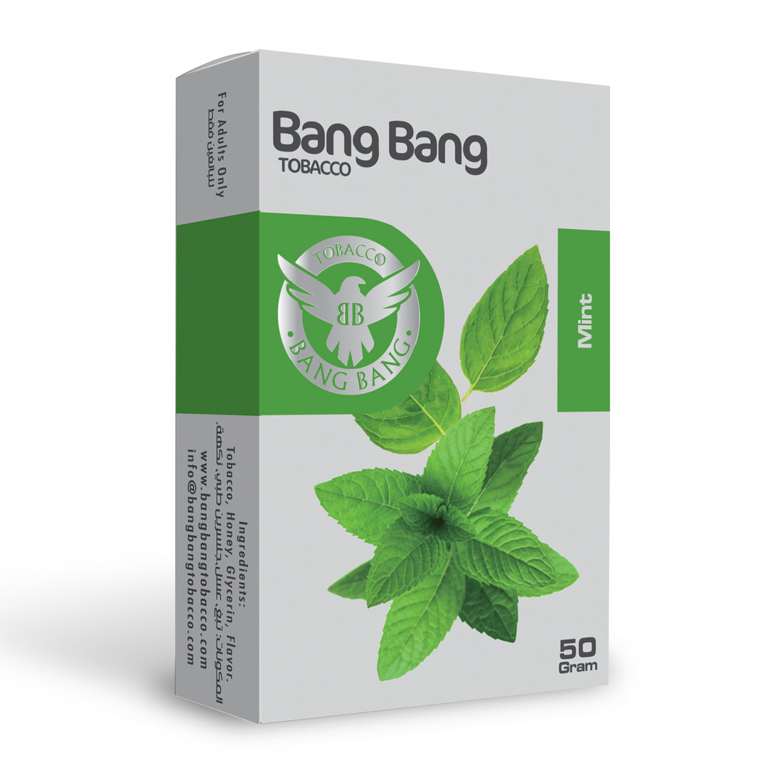 シーシャフレーバー｜Mint 50g – Bang Bang – NEWEMO SHISHA