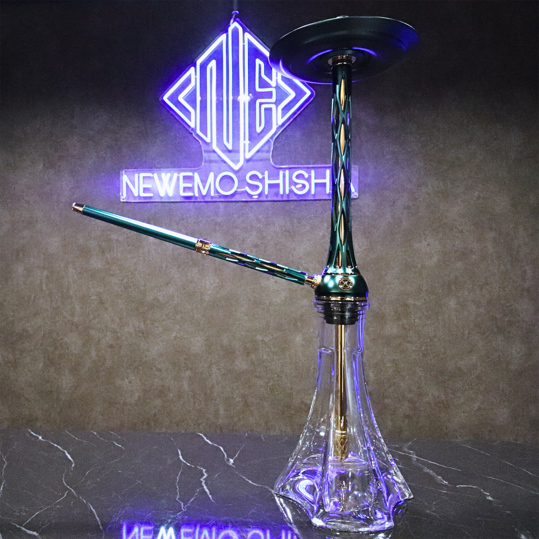 シーシャパイプ本体｜BLADE ONE M【グリーン】 – BLADE HOOKAH