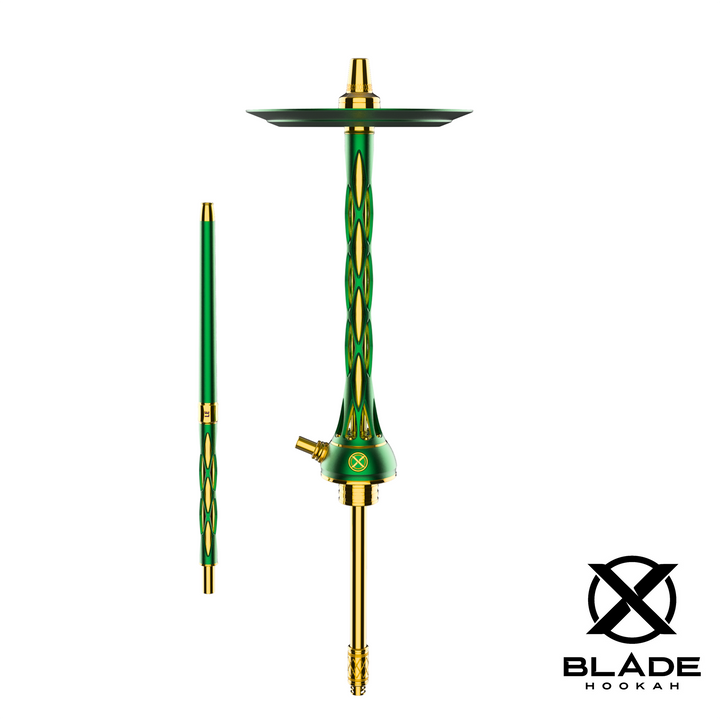 【希少シーシャパイプ】NAYB Hookah【美品】 シーシャパイプ本体｜BLADE ONE M【グリーン】限定版 – BLADE HOOKAH