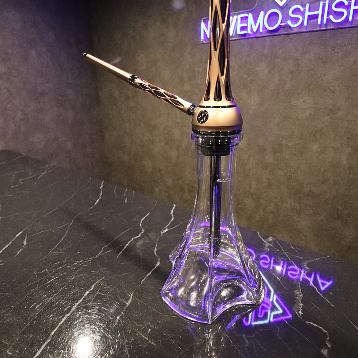 Amazon.co.jp: シーシャパイプ Glass Hookah シーシャ 62cm 水