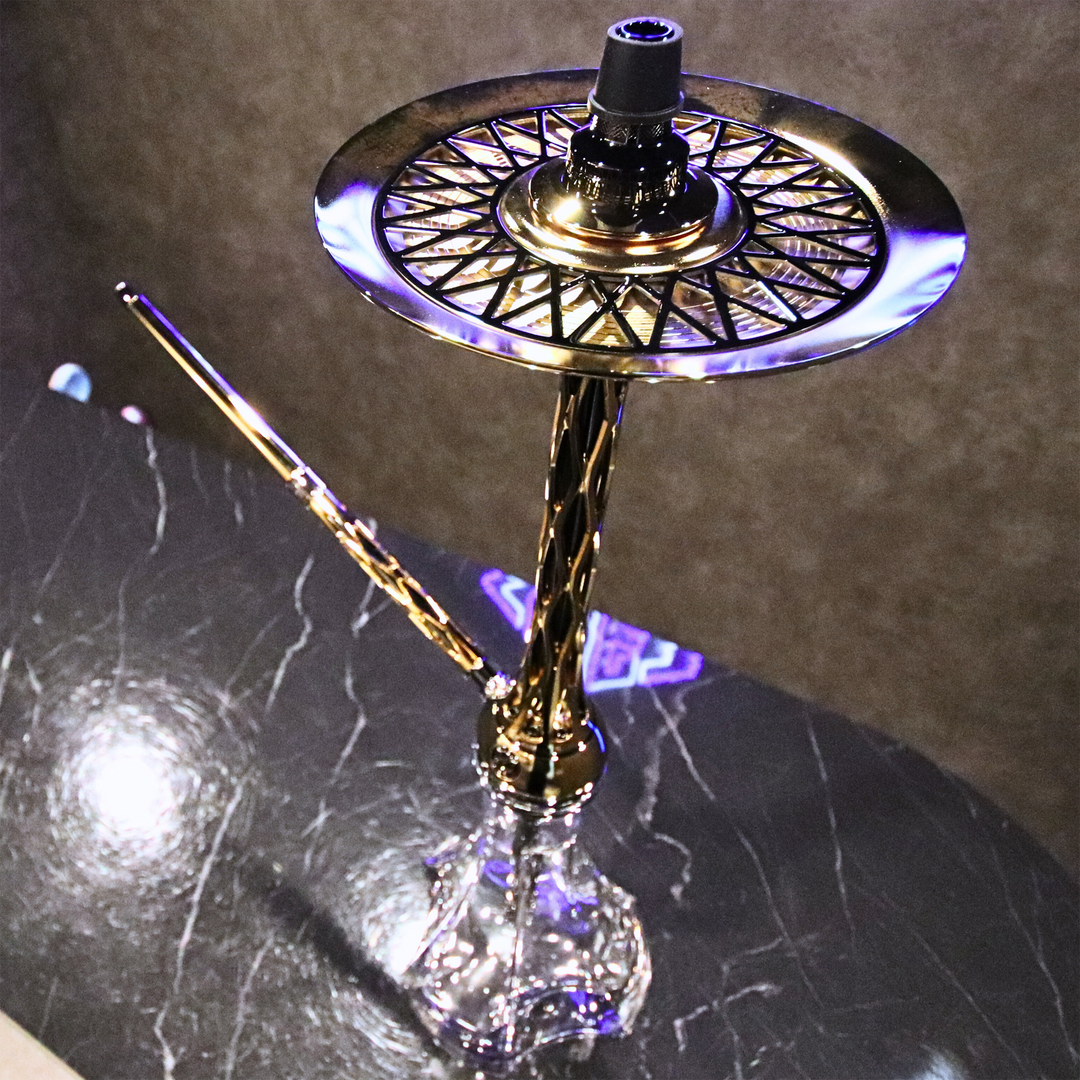 シーシャパイプ本体｜BLADE ONE M TITANIUM【ゴールド】 – BLADE