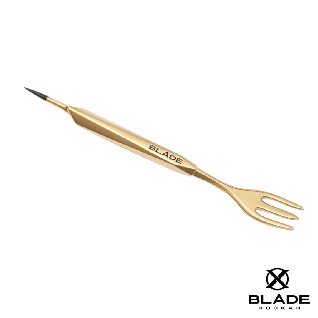 シーシャ ポーカー｜Fork Blade【Gold】– BLADE HOOKAH – NEWEMO SHISHA