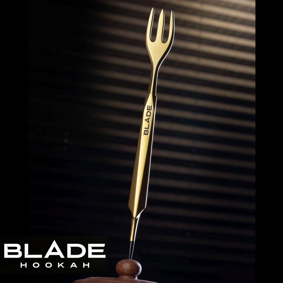 シーシャ ポーカー｜Fork Blade【Gold】– BLADE HOOKAH – NEWEMO SHISHA