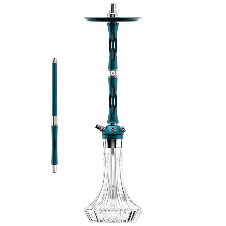 シーシャパイプ本体｜LE2【Aqua-silver】– BLADE HOOKAH – NEWEMO SHISHA