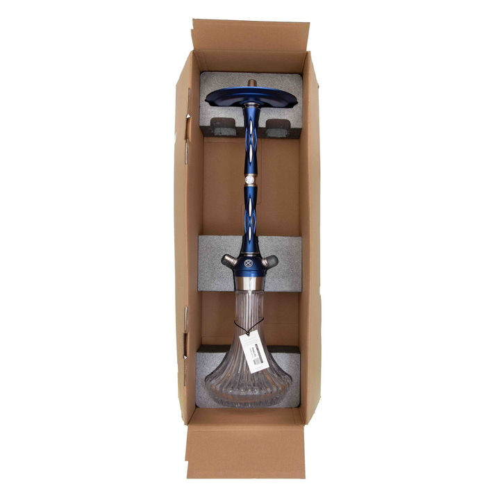 シーシャパイプ本体|LE2【Deep Blue-silver】– BLADE HOOKAH – NEWEMO シーシャパイプ本体|LE2【Deep Blue-silver】– BLADE HOOKAH – NEWEMO