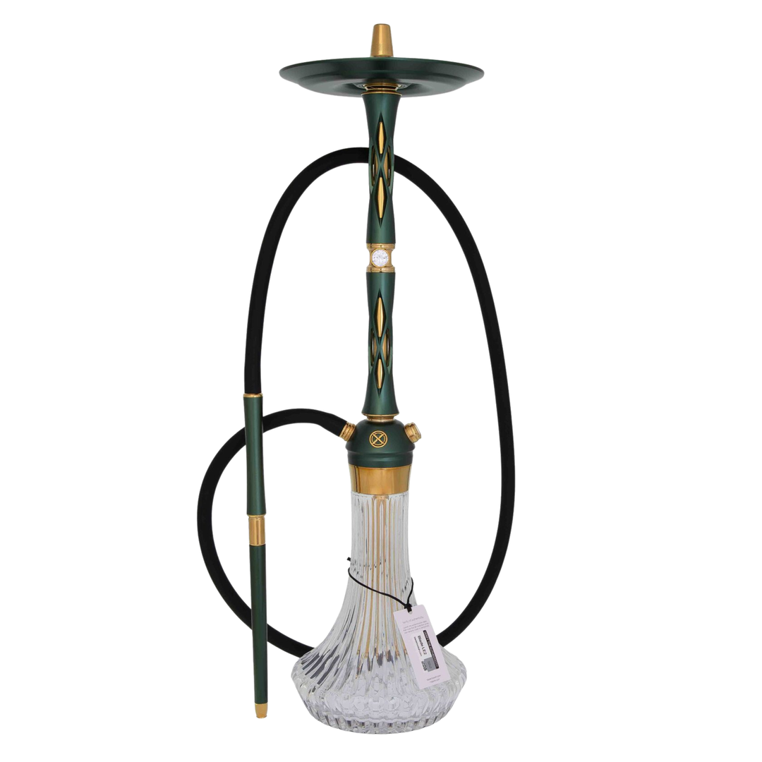 シーシャパイプ本体｜LE2【Green-gold】– BLADE HOOKAH – NEWEMO SHISHA