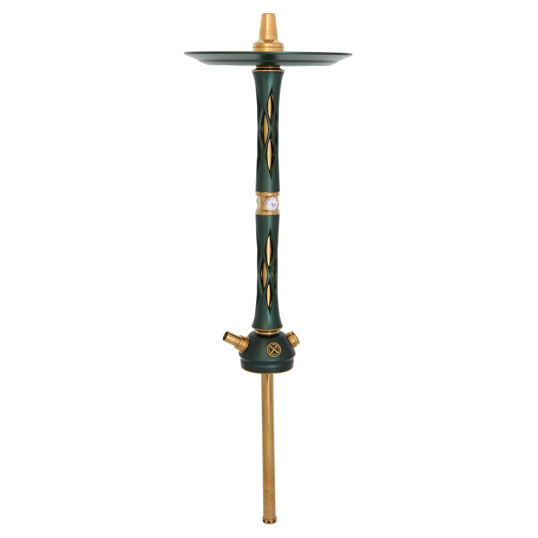 シーシャパイプ本体|LE2【Green-gold】– BLADE HOOKAH – NEWEMO SHISHA シーシャパイプ本体|LE2【Green-gold】– BLADE HOOKAH – NEWEMO SHISHA