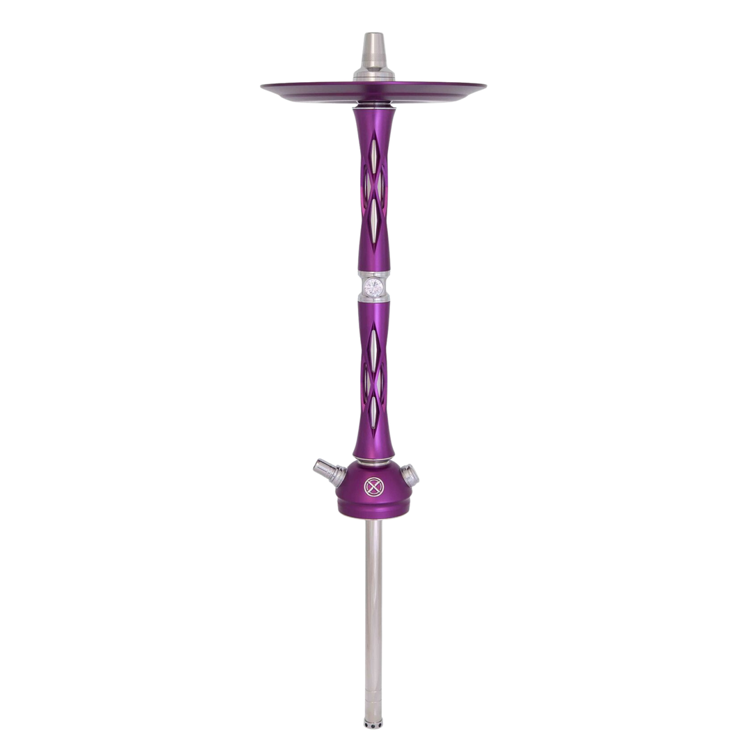 シーシャパイプ本体｜LE2【Purple-silver】– BLADE HOOKAH – NEWEMO SHISHA