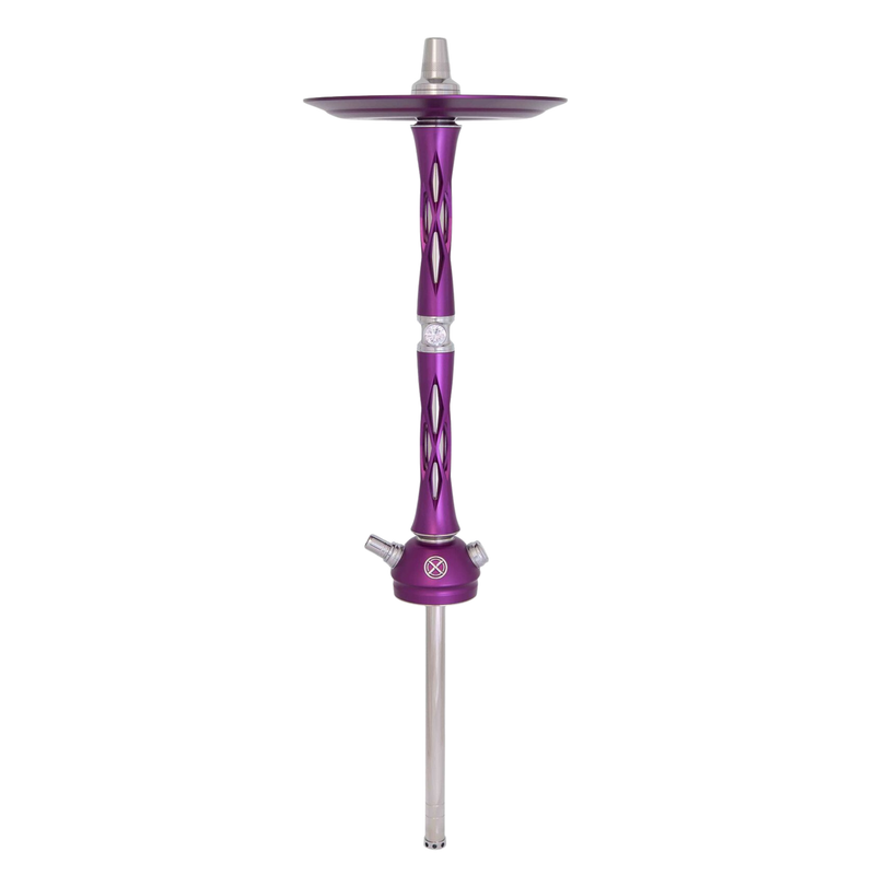 シーシャパイプ本体｜LE2【Purple-silver】– BLADE HOOKAH – NEWEMO SHISHA