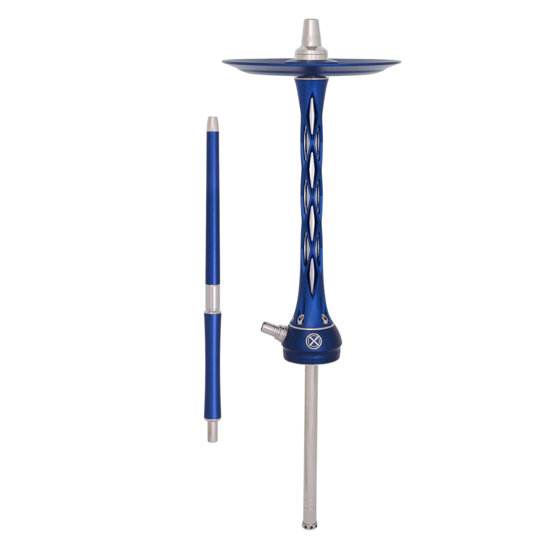 シーシャパイプ本体｜M2【Deep Blue-silver】– BLADE HOOKAH – NEWEMO