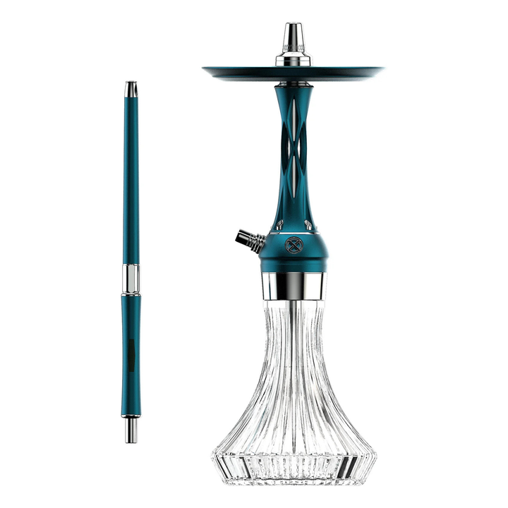 シーシャパイプ本体｜M2 mini【Aqua-silver】– BLADE HOOKAH – NEWEMO