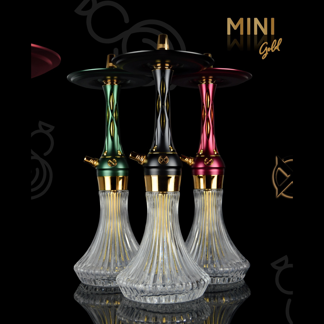 シーシャパイプ本体｜M2 mini【Red-gold】– BLADE HOOKAH – NEWEMO SHISHA