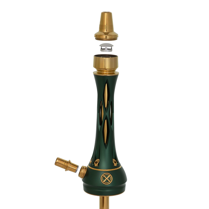 シーシャパイプ本体｜M2 mini【Green-gold】– BLADE HOOKAH – NEWEMO
