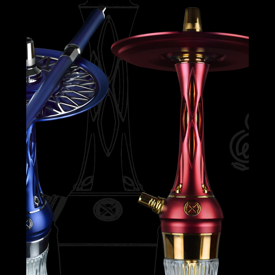 シーシャパイプ本体｜M2 mini【Red-gold】– BLADE HOOKAH – NEWEMO SHISHA