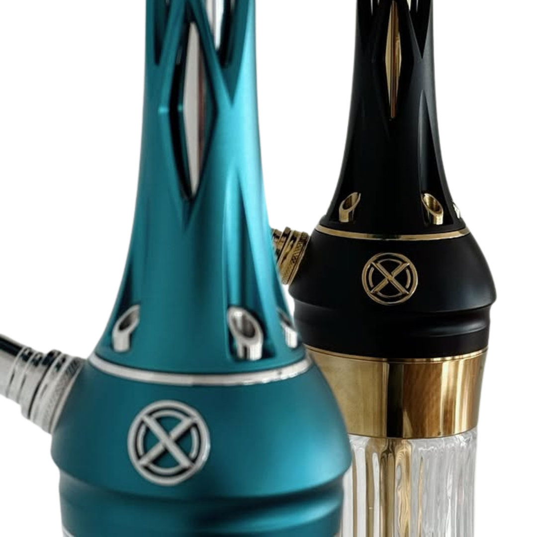 シーシャパイプ本体｜M2【Aqua-silver】– BLADE HOOKAH – NEWEMO SHISHA