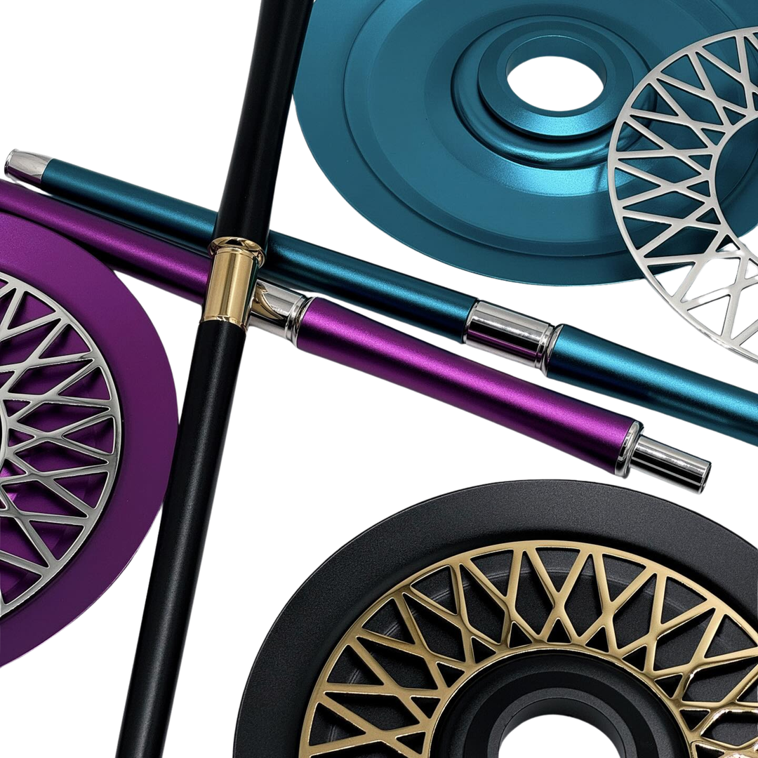 イソノファクトリー Blade bubbler 新品 シーシャパイプ本体｜M2【Aqua-silver】– BLADE HOOKAH – NEWEMO SHISHA