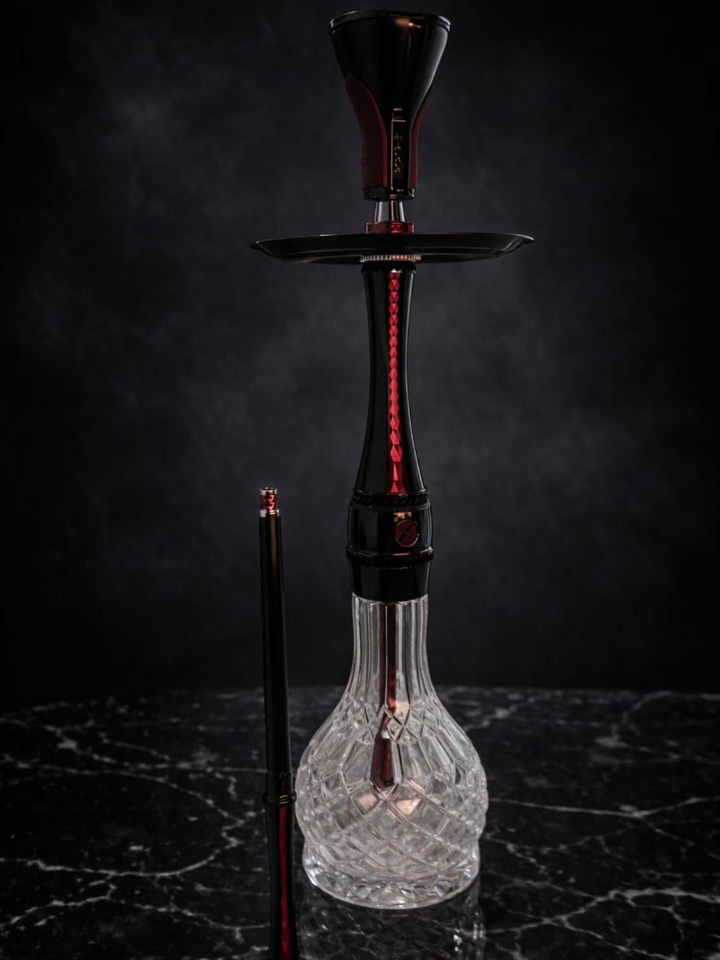 シーシャパイプ本体｜Royal【Ruby black】– Maxx Hookah – NEWEMO SHISHA