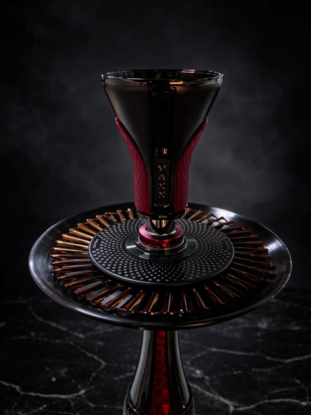 シーシャパイプ本体｜Royal【Ruby black】– Maxx Hookah – NEWEMO SHISHA