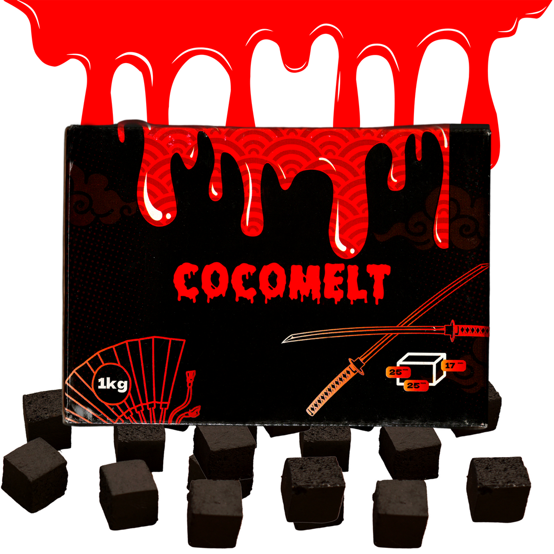 シーシャ 炭｜FLAT 17mm – COCOMELT – NEWEMO SHISHA