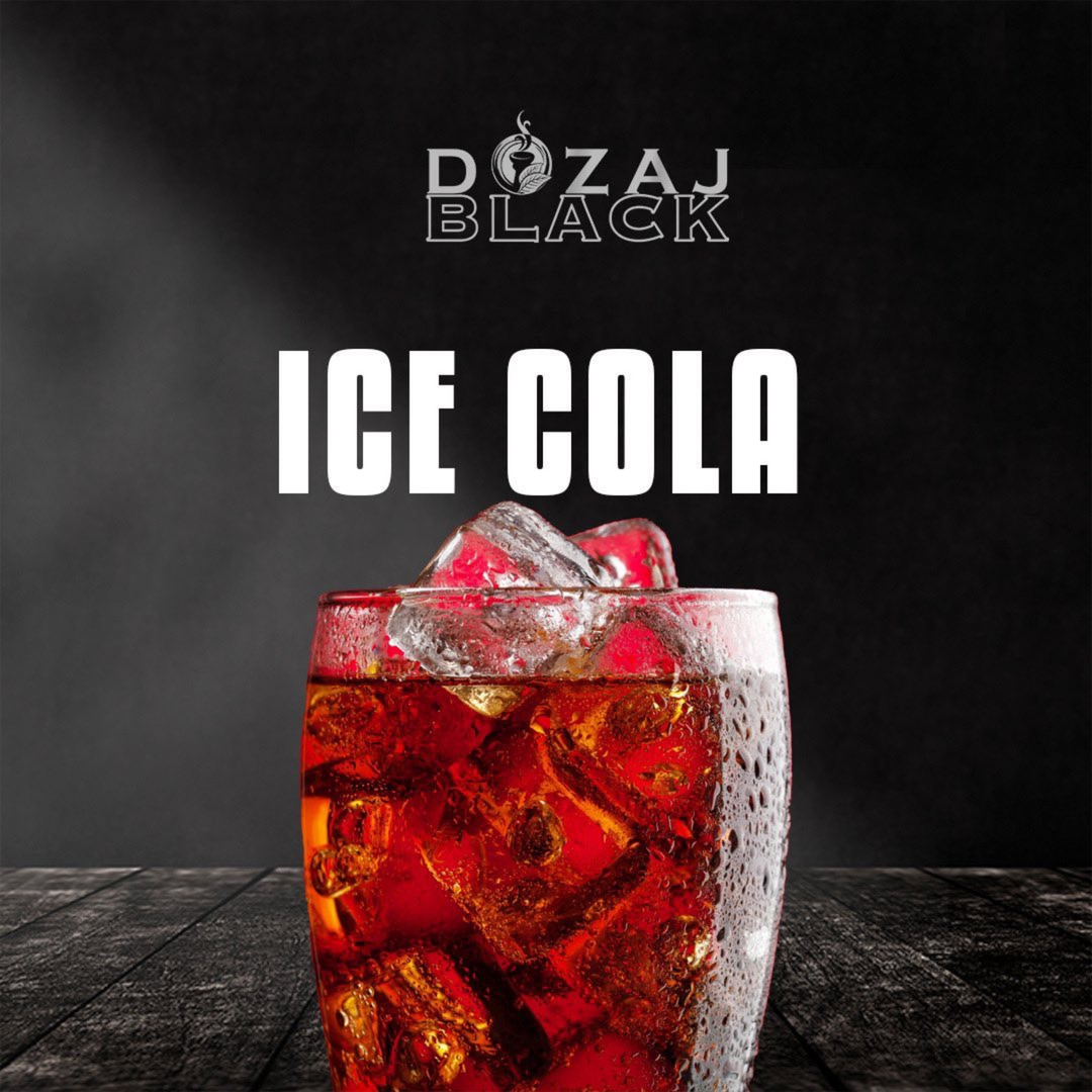 シーシャフレーバー｜ICE COLA 100g – DOZAJ BLACK – NEWEMO SHISHA