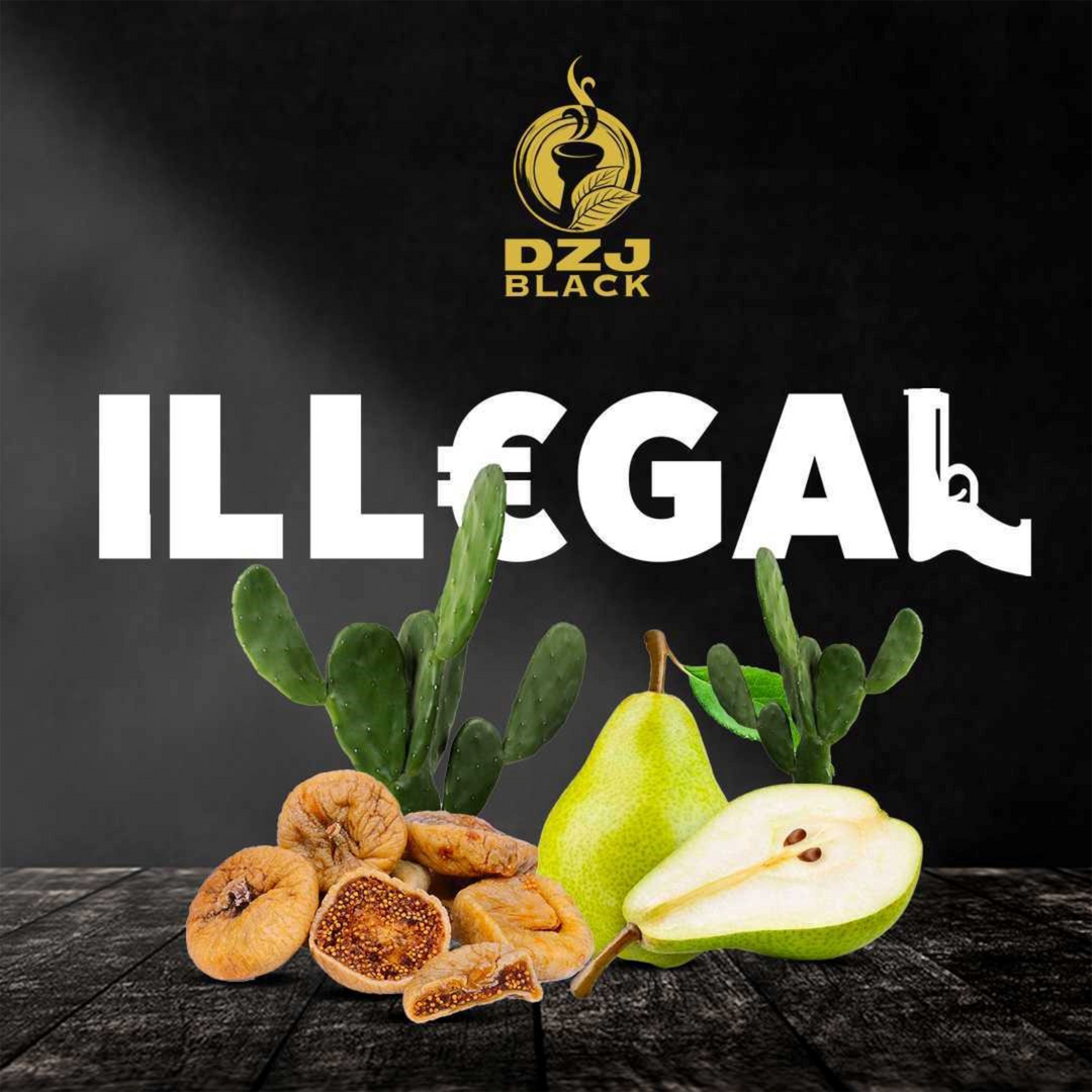 シーシャフレーバー｜ILLEGAL 100g – DOZAJ BLACK – NEWEMO SHISHA